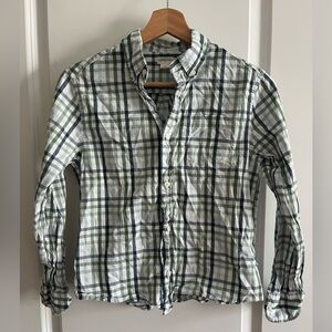 Crewcuts Kids JCrew Plaid Long Sleeve button up sz 12